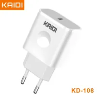 Carregador Saida Tipo-C QC3.0 Kaidi KD-108 - Foto 2