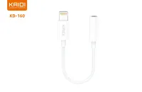 Adaptador Lightning para P2 Kaidi KD-160 - Foto 2