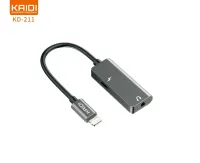 Adaptador Lightning para Lightning e P2 KD-211 - Foto 2