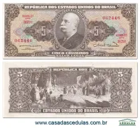 C072 - 5 Cruzeiros (Barão do Rio Branco) - Fe
