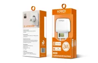 Carregador 2 USB 2.4A Kaidi KD-556 Sem Cabo