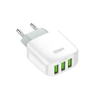 Carregador 3 USB para 3.1A Sem Cabo Kaidi KD-557 - Foto 5