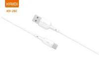 Cabo USB para Tipo-C Kaidi KD-28C 100cm - Foto 2