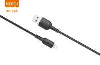Cabo USB para Lightning Kaidi KD-28A 100cm - Foto 3