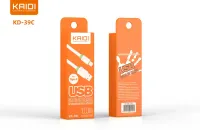 Cabo USB para Tipo-C Kaidi KD-39C 100cm - Foto 4
