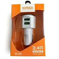 Carregador Veicular 2 USB 3.4A Kaidi KD-303 - Foto 2