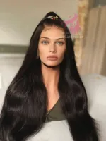 CAP P  80com Humana 400 gramas  GABI  tamanho M UltraHD Super Luxo MegaNaturals LACE   Front Reparticao livre big® human