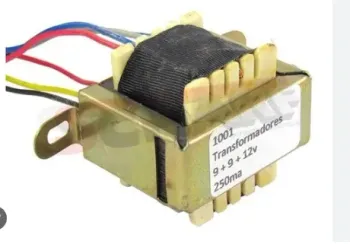 TRANSFORMADOR  9+9+12V 250MA - BIVOLT