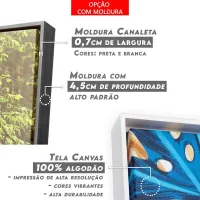 Dupla Abs Grey and Gold em Canvas - Foto 5