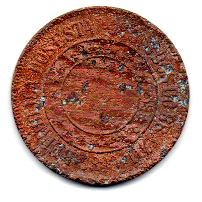 1889 - 40 Réis - Moeda Brasil