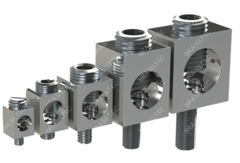 Kit Conector com 6pç para Disjuntor Caixa Moldada