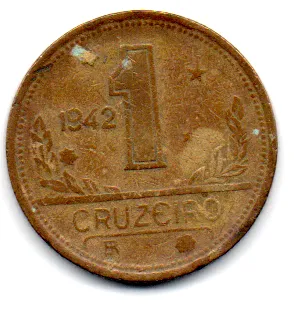 1942 - 1 Cruzeiro - Moeda Brasil