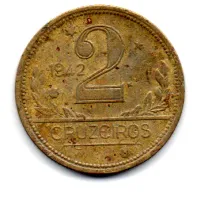 1942 - 2 Cruzeiros - Moeda Brasil