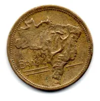 1942 - 2 Cruzeiros - Moeda Brasil - Foto 2
