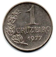 1977 - 1 Cruzeiro - Moeda Brasil