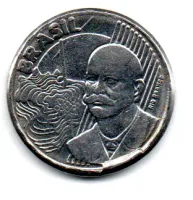 2003 - 50 Centavos - ERRO: Cunho Quebrado - Moeda Brasil