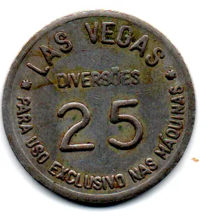 Ficha Antiga - Las Vegas Diversões 25