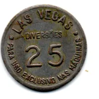 Ficha Antiga - Las Vegas Diversões 25