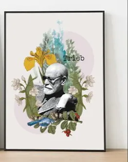Pôster Freud (a)flora Imagem