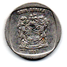 África do Sul - 1997 - 1 Rand