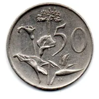 África do Sul - 1988 - 50 Cents - Foto 2