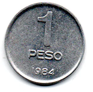 Argentina - 1984 - 1 Peso