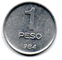 Argentina - 1984 - 1 Peso