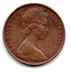 Austrália - 1966 - 2 Cents