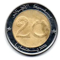 Argélia - 2007 - 20 Dinars - Foto 2