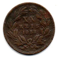 Portugal - 1883 - XX Réis