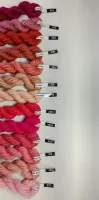 Conjunto 13 Cores Tons Rosa de Lãs Paratapet Meadas 8 fios