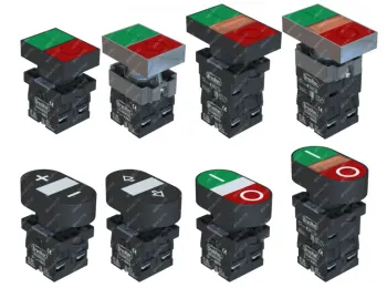 Botão Duplo 22mm