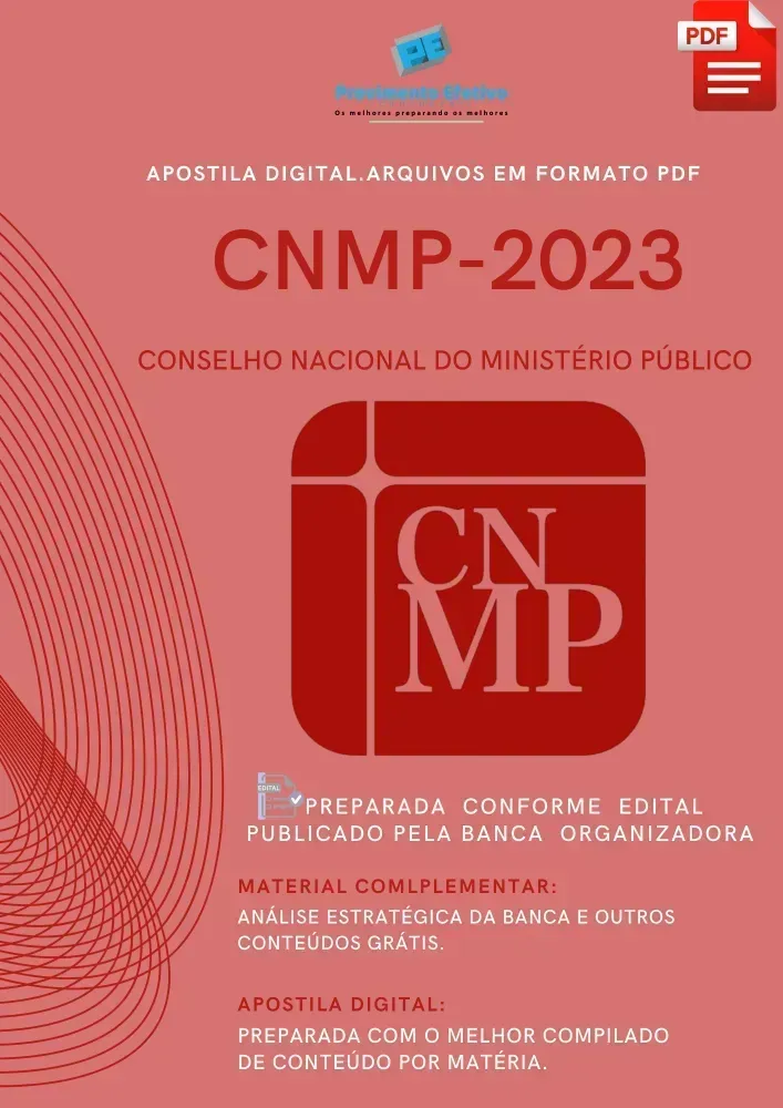 Apostila CNMP Gestão Pública Analista 2023