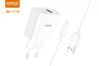 Carregador Saida USB para Lightning QC 3.0 Kaidi KD-111A - Foto 4