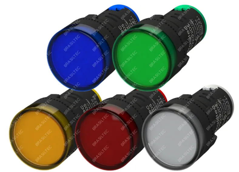 Sinaleiro LED 22mm 110Vca Imagem
