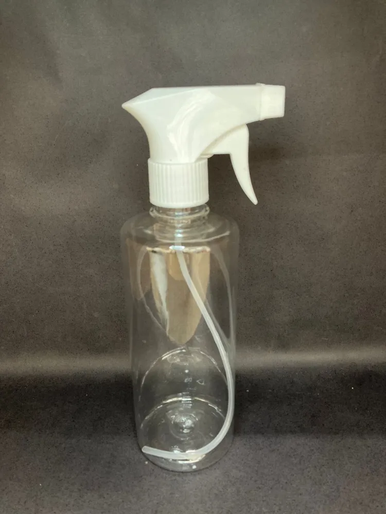 Frasco Pet  Ombro Reto 500ML c/  Gatilho Imagem