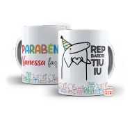 Caneca Personalizada Bento Flork - Parabéns Rep Bardei Tiu iu
