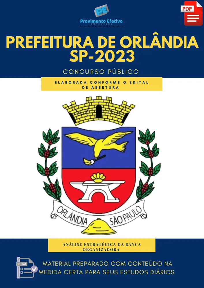 Apostila Orlândia SP Superior 2023
