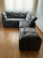 sofa de canto Turim Primor RN 1,82x2,58 rdecor - Foto 5