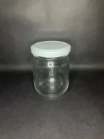 Pote Vidro 200ml c/ Tampa Metal