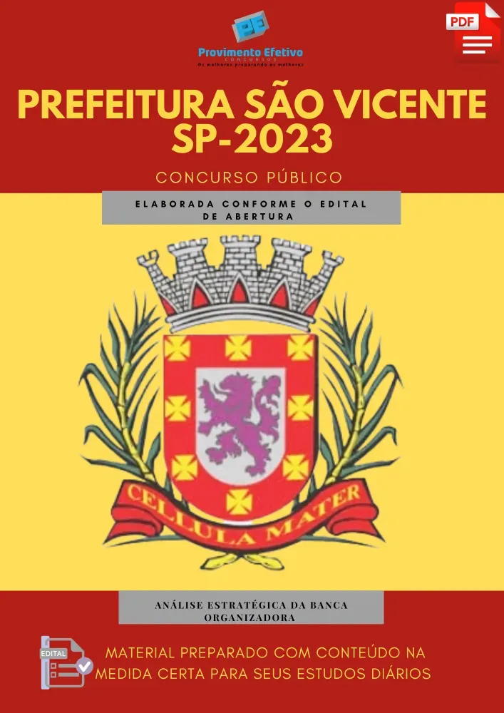 Apostila São Vicente Ano 2023 Imagem