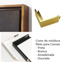 Quadro Dunas Line Em Canvas - Foto 4