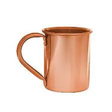 Caneca Moscow Mule Cobre 400ml Cilíndrica Para Sublimação (3632) - 01 Unidade