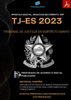 Apostila TJ ES Ano 2023 Analista Administração