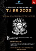 Apostila TJ ES Ano 2023 Analista ARQUITETURA