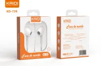 Fone de Ouvido Lightning com Microfone Kaidi KD-739