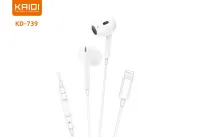 Fone de Ouvido Lightning com Microfone Kaidi KD-739 - Foto 2