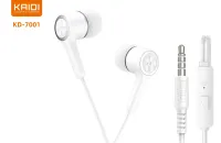Fone de Ouvido Plug P2 com Microfone Kaidi KD-7001 - Foto 2