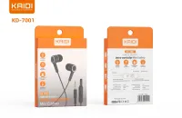 Fone de Ouvido Plug P2 com Microfone Kaidi KD-7001 - Foto 3
