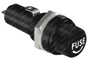 Porta Fusível 12MM para Fusiveis 5X20MM